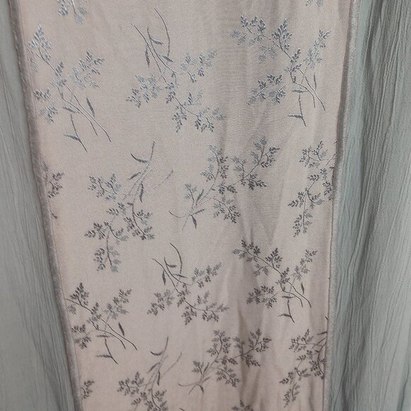 Spencer Alexis Green Embroidered Boho Vintage Maxi Dress - Picture 10 of 12